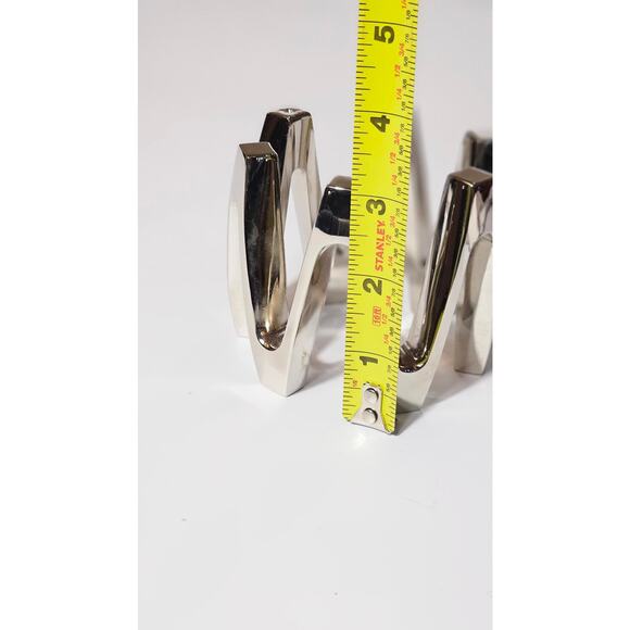 DANSK TJORN Silverplated Mini Tapers Crown CANDLEHOLDER MCM - Picture 5 of 6